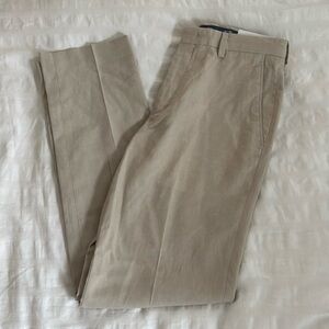 NWT Ralph Lauren Linen Blend Khaki Pants